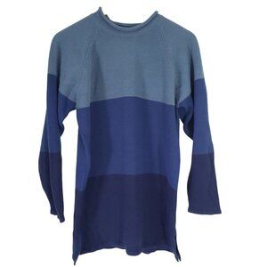 Vintage Lauren Brooke 90s Colorblock Knit Pullover Sweater Size M Cottagecore‎